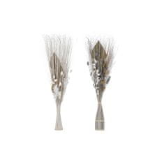 DKD Home Decor Šopek DKD Home Decor Siva Bela Suho cvetje (40 x 40 x 150 cm) (2 enoti)