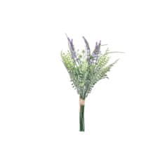 DKD Home Decor Šopek DKD Home Decor Lavendar Lilac Polyester Green PE (14 x 14 x 42 cm)