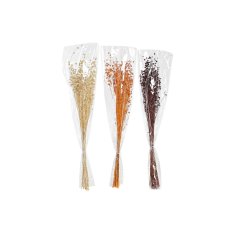 DKD Home Decor Snop DKD Home Decor Natural Orange Burgundy (10 x 10 x 70 cm) (3 enote)