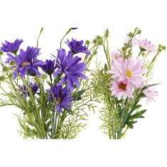 DKD Home Decor Kup DKD Home Decor Marguerite poliester PE (17 x 17 x 55 cm) (4 enote)