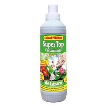 BigBuy Gnojilo za rastline De Lázaro Super Top Spodbujanje rasti Spodbujanje cvetenja (750 ml)