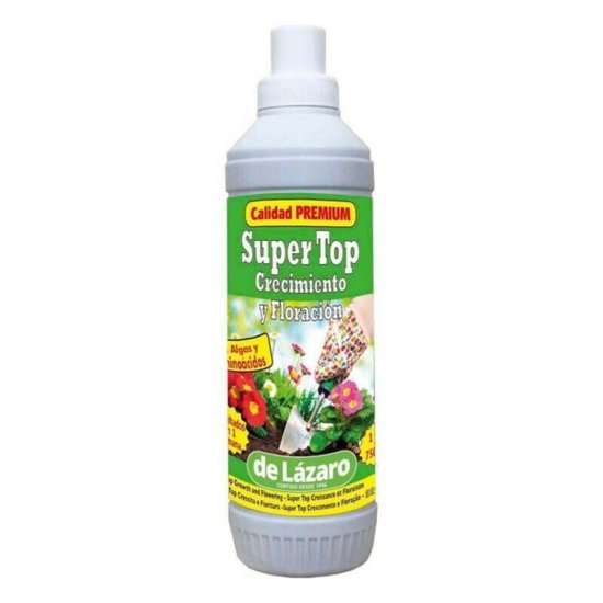 BigBuy Gnojilo za rastline De Lázaro Super Top Spodbujanje rasti Spodbujanje cvetenja (750 ml)