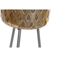 DKD Home Decor Komplet loncev DKD Home Decor 28,57 x 28,57 x 74,9 cm Zlata kovina