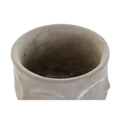 DKD Home Decor Komplet loncev DKD Home Decor Cement Svetlo siva 9,5 cm 15 x 15 x 12 cm Skandinavski