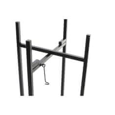DKD Home Decor Komplet loncev DKD Home Decor Črna kovina, kremasta moderna (28 x 28 x 62 cm)