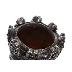 DKD Home Decor Rastlinjak DKD Home Decor Grey Buddha Resin Oriental (20,5 x 20 x 30 cm)
