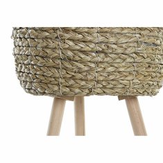 DKD Home Decor Sadilnik DKD Home Decor Naravna vlakna PE Boho (30 x 30 x 56 cm)