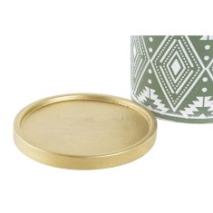 DKD Home Decor Lonček DKD Home Decor Grey Beige Cement Green Boho (13 x 13 x 13 cm) (4 enote)