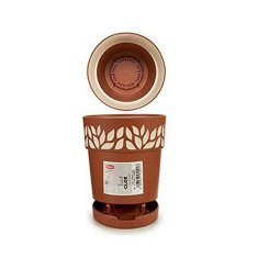 Stefanplast Sadilnik Stefanplast SFV94001 Brown Beige Terracotta 15 x 15 x 15 cm Plastika