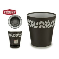 Stefanplast Sadilnik Stefanplast STF815 Grey Anthracite Plastic 19 x 19 x 19 cm