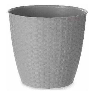 Stefanplast Rastlinjak Stefanplast 3872124 24 x 22,3 x 24 cm Siva plastika