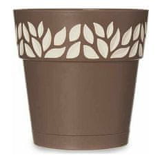 Stefanplast Samooskrbni cvetlični lonec Stefanplast 3920011 Brown Beige Plastic 15 x 15 x 15 cm