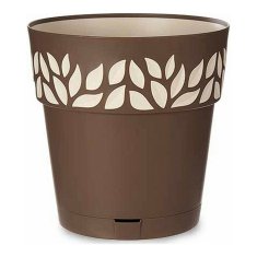 Stefanplast Samopostrežni cvetlični lonec Stefanplast 3920311 Bežnorjava Plastika 29 x 29 x 29 cm