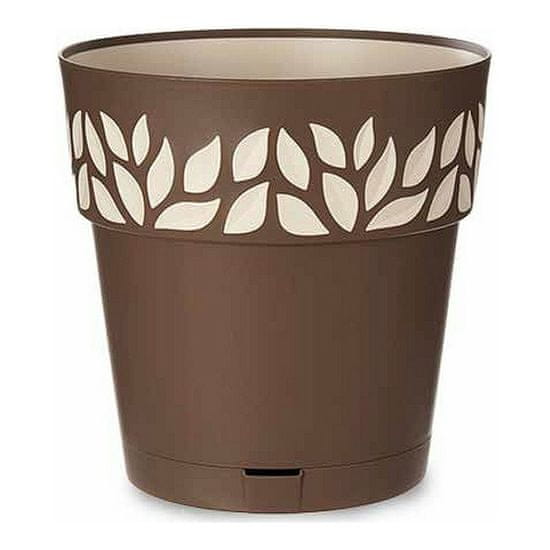 Stefanplast Samopostrežni cvetlični lonec Stefanplast 3920311 Bežnorjava Plastika 29 x 29 x 29 cm