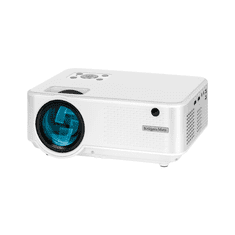Krüger&Matz LED projektor LED20, 1920x1080 px, 15-150", 5000 lm, belo-srebrn