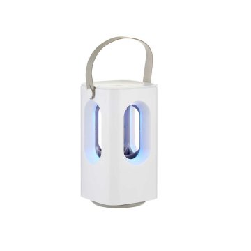 BigBuy Svetilka 3W Električni repelent proti komarjem bela (12 x 22 x 13 cm)