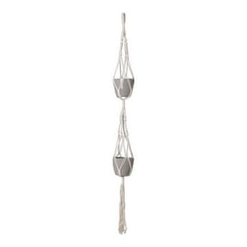 Artevasi Stojalo za cvetlični lonec Artevasi White Macrame (10 x 10 x 120 cm)