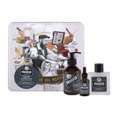 Proraso Cypress & Vetyver Beard Wash Set šampon za brado 200 ml + balzam za brado 100 ml + olje za brado 30 ml + škatlica za moške