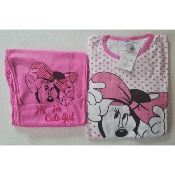 Pižama miška bela 158