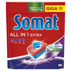 Somat  All in 1 Extra tablete za pomivalni stroj, 85/1