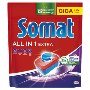  Somat  All in 1 Extra tablete za pomivalni stroj, 85/1 