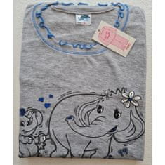 Pižama slon modra L