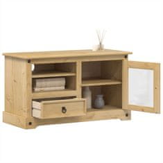 Vidaxl vidaXL TV omarica Corona 100x45x58 cm masivni borov les