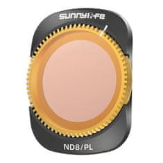 Sunnylife komplet polarizacijskih filtrov nd 8/16/32/64 sunnylife za osmo pocket 3