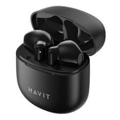 Havit tw976 brezžične slušalke črne barve