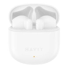 Havit tw976 brezžične slušalke (bele)