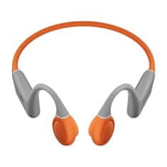 QCY brezžične slušalke za ušesa qcy t25 (sivo-oranžne barve)