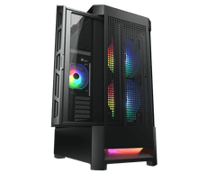 Cougar Airface RGB ohišje, Mid Tower, črna (CGR-5ZD1B-AIR-RGB)