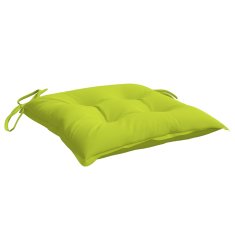 Vidaxl Blazine za palete 2 kosa sv. zelene 50x50x7 cm oxford tkanina