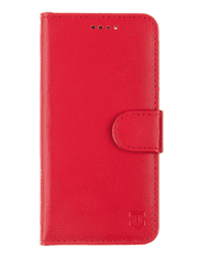 Tactical Fancy Diary ovitek za Samsung Galaxy A15 5G, preklopni, rdeč
