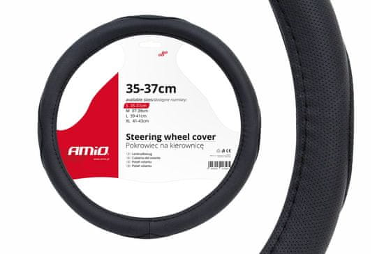 AMIO prevleka za volan avtomobila s 35-37cm swc-09-s amio-01364 - odprodaja
