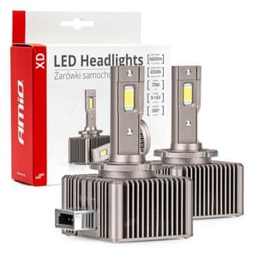 slomart AMiO XD D8S LED žarniki za avtomobilske luči 6500K Canbus