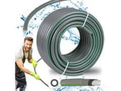 GARDEN LINE Vrtna cev, 4-slojna, sivo-zelena PREMIUM PLUS 30m-1/2"