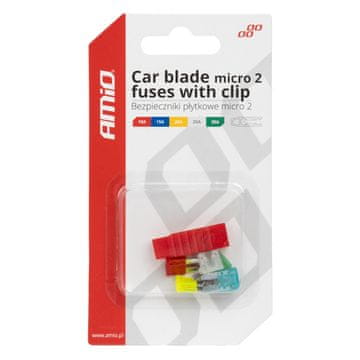 slomart Set 5 avtomobilskih micro 2 varovalk AMiO + odstranjevalec