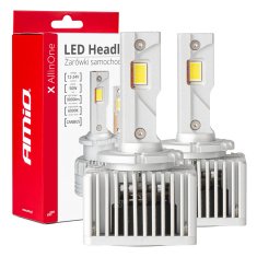 AMIO LED avtomobilske žarnice x serije allinone d3s d5s d8s 6000k canbus amio-03669