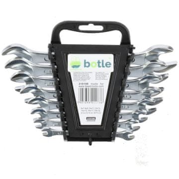botle Odprti ključi 8 kosov 6-22 mm Plastični obešalnik