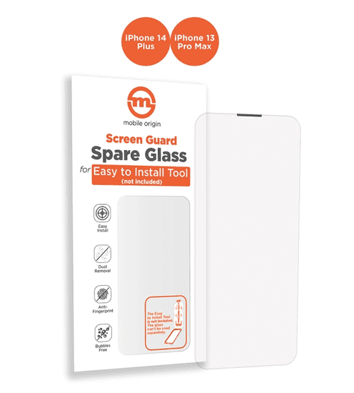 Mobile-origin Orange Screen Guard rezervno steklo za zaščito zaslona - iPhone 14 Plus / 13 Pro Max