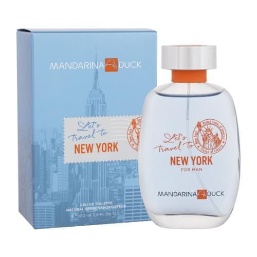 Mandarina Duck Let´s Travel To New York toaletna voda Tester za moške