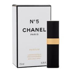 Chanel N°5 7.5 ml parfum za ponovno polnjenje Miniature za ženske