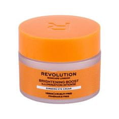 Revolution Skincare Brightening Boost Ginseng osvetlitvena krema za področje okoli oči z izvlečkom ginsenga 15 ml za ženske