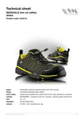 VM Footwear Nizki delovni čevlji NASHVILLE S1, 43