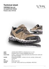 VM Footwear Nizki delovni čevlji VIRGINIA O2, 39