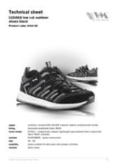 VM Footwear Športni čevlji LUSAKA, črni, 43