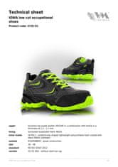 VM Footwear Nizki delovni čevlji IOWA O1, 45