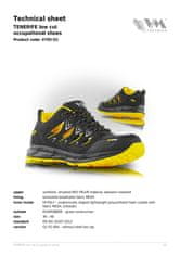 VM Footwear Nizki delovni čevlji TENERIFE O1, 37