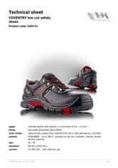 VM Footwear Nizki delovni čevlji COVENTRY S1, 41